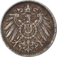 Monnaie, GERMANY - EMPIRE, 5 Pfennig, 1918, Berlin, TTB, Iron, KM:19 - 5 Rentenpfennig & 5 Reichspfennig