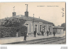 CPA 78 Le Perray Interieur De La Gare - Le Perray En Yvelines