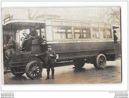 CPA 75 Carte Photo Autobus Batignolles Jardin Des Plantes Ligne G - C.G.O - Transport Urbain En Surface