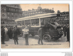 CPA 75 Les Nouveaux Autobus Parisiens - Transport Urbain En Surface