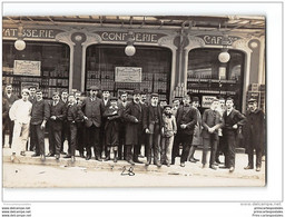 CPA 75 Carte Photo Devanture De Confiserie Patisserie Café Felix Potin 140 Rue De Rennes - Arrondissement: 06