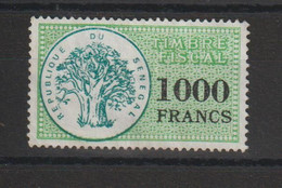 Sénégal Timbre Fiscal 1000F Neuf Sans Gomme - Senegal (1960-...)