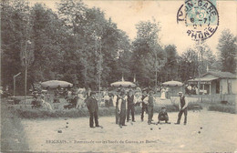 69 RHONE Jeux De Boules à La Buvette Raginel Sur Les Bords Du Garron En Barret Près De BRIGNAIS - Brignais