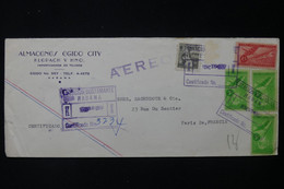 CUBA - Enveloppe Commerciale De Habana En 1957 Pour La France En Recommandé Par Avion  - L 84134 - Covers & Documents