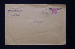 ETATS UNIS - Enveloppe De L 'US Army En 1948 Pour Paris - L 84150 - Cartas