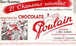 Buvard : Poulain : Chocolat - Chocolat