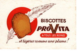Buvard : Provita : Biscottes à Tous Les Repas - Biscottes