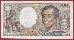 200 Francs "Montesquieu" 1990------ALPH .M.100-------DANS L ETAT - 200 F 1981-1994 ''Montesquieu''