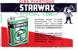 Buvard : Starwax : Cire Plastique - Produits Ménagers