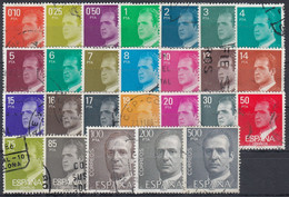 ESPAÑA 1982-1990 Nº 2386P/2607P SERIE FOSFORO USADO (REF. 01) - Gebraucht