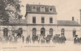 ANCENIS. - La Cour De La Gare - Ancenis