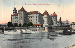 Torgau A. Elbe - Schloß Hartenfels 1910 - Torgau