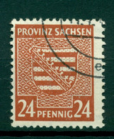 Saxe 1945 - Michel N. 82 X - Série Courante (Y & T N. 17) - Usados