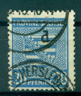 Saxe 1945 - Michel N. 81 X - Série Courante (Y & T N. 16) (ii) - Oblitérés