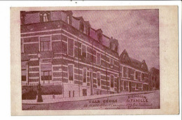 CPA Carte Postale Belgique-Bruxelles-Villa Cécile Pension De Famille -1910 VM25971br - Cafés, Hôtels, Restaurants