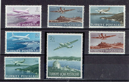 TURQUIE - PA N°12/18 - XX - 1949 - TTB - Airmail