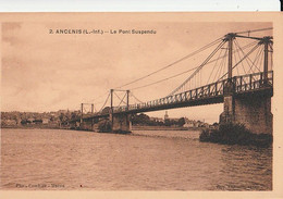 ANCENIS - Le Pont Suspendu. - Ancenis