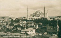 Turquie Turkish Eglise Ste Irène Et Ste Sophie Transformée En Moschee Mosquée Constantinople Superbe Photo Glacée - Turkey