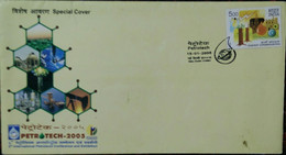 Petroleum, Petroleum, Petrol, Oil, Gas, Pictorial Postmark, Special Cover,India - Gaz