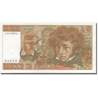 France, 10 Francs, Berlioz, 1975, 1975-05-15, SPL+, Fayette:63.10, KM:150b - 10 F 1972-1978 ''Berlioz''