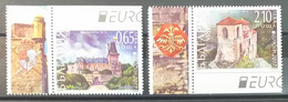 2017 - Bulgaria - MNH - Castles - 2 Stamps From Booklet - Ungebraucht