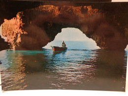 Cartolina  Marina Di Leuca Frazione Di Castrignano Del Capo, In Provincia Di Lecce Le Grotte - Lecce