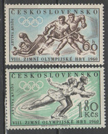 Cecoslovacchia 1960 - Olimpiadi Squaw Valley           (g742) - Andere & Zonder Classificatie