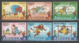 Anguilla 1982 - Spagna 82 (6 V.)          (g7083) - Disney