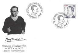 Luxembourg 2002 Cachet Spécial Josy Barthel Champion Olympique Helsinki 1952 ¦ Olympic Winner ¦ Olympiasieger - Storia Postale