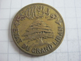 Lebanon 5 Piastres 1925 - Liban