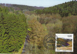 Luxembourg 2011 FDC Carte Maximum Europa Fôret ¦ Forest ¦ Wald - Briefe U. Dokumente