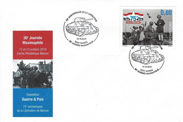 Luxembourg 2019 Mamer Libération 10-09-1944 Seconde Guerre Mondiale ¦ World War II ¦ Befreiung Zweiter Weltkrieg - Storia Postale