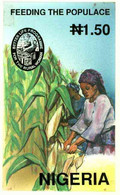 Nigeria 1992, National Centre For Women's Development, Original Hand-painted Artwork For N1.50 Value (Woman Working) - Agriculture