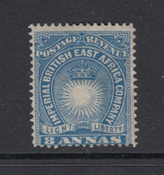 British East Africa, Sc 23 (SG 12), MHR - British East Africa