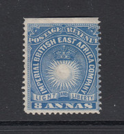 British East Africa, Sc 23 (SG 12), MHR - África Oriental Británica