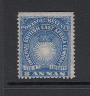 British East Africa, Sc 23 (SG 12), MHR - Britisch-Ostafrika