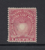 British East Africa, Sc 25 (SG 14), MHR - Afrique Orientale Britannique