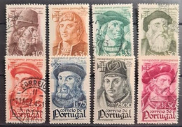 PORTUGAL 1945 - Canceled/MNH- Sc# 642-649 - Navigators - Gebraucht