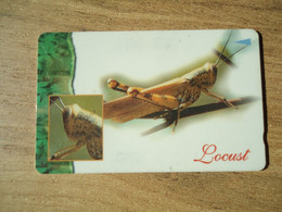 SINGAPORE USED   CARDS INSECTS - Andere & Zonder Classificatie
