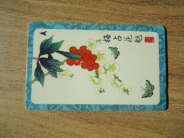 SINGAPORE   USED   PHONECARDS  BUTTERFLIES - Farfalle
