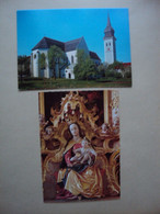 2 PK  ROTTENBUCH   Ehemalige Stiftskirche  Zie Beschrijving/voir Description/ Siehe Beschreibung/see Description - Weilheim
