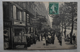 CPA 1909 Paris Boulevard Poissonnière - Musée De La Carte. - District 09