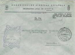 CARTA   1970 GOMIGRAFO .E.T Y LAS J.O.N.S  DE ENOVA - Portofreiheit