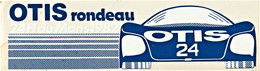 Rare Autocollant Années 70-80 24 Heures Du Mans 1982 Team OTIS Rondeau 22 X 6 Cm - Autocollants