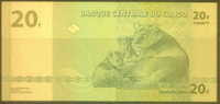 Congo Democratic Republic 20 Fr Note, P94, UNC - Sin Clasificación