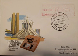 A) 2002, BRAZIL, FROM BRASILIA TO RIO DE JANEIRO, SCHALTER FREISTEMPEL BRASILIAN - Used Stamps