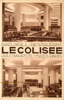 Paris * 8ème * Bar Grill Restaurant " Le Colisée " * 44 Avenue Des Champs élysées * Cpa Pub - Bar, Alberghi, Ristoranti