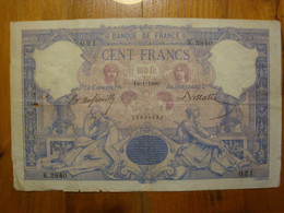 RARE : 100 Francs Bleu Et Rose Du 18/01/1900 - 100 F 1888-1909 ''Bleu Et Rose''