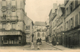 Fontenay Sous Bois * Rue Et La Place D'armes * Restaurant - Fontenay Sous Bois