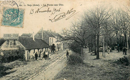 Ivry * La Ferme Aux Oies , Vins Restaurant * Route Du Village * Balançoire - Ivry Sur Seine